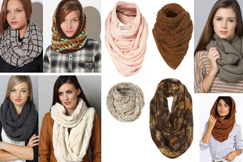 Мода на шарфы