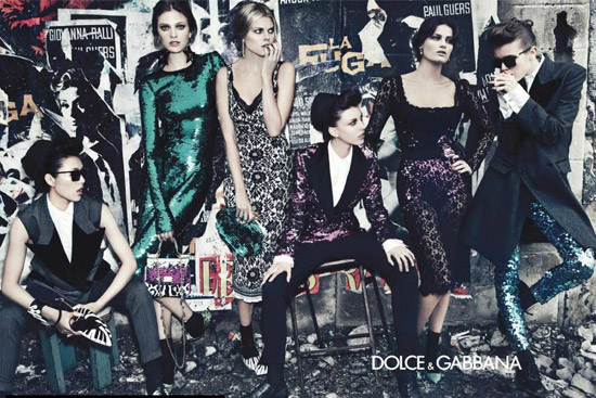 Dolce & Gabbana тенденции моды осень-зима 2011-2012