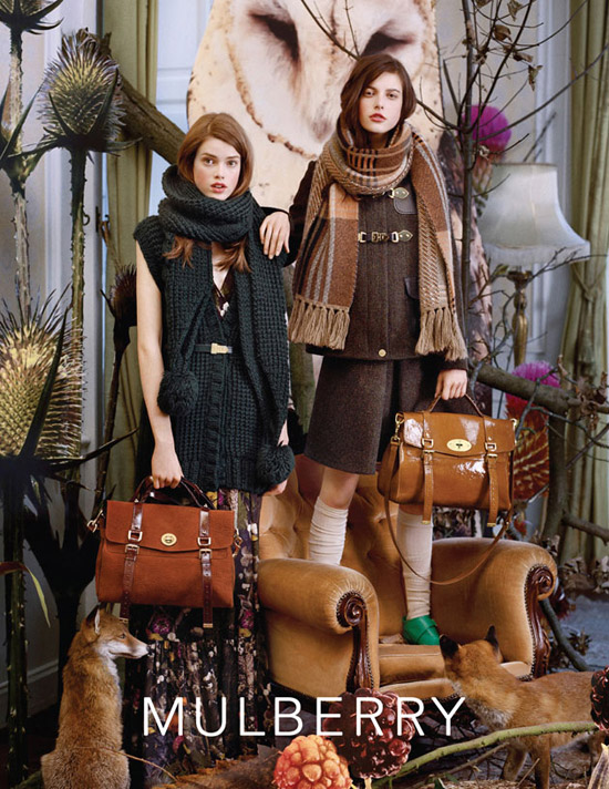 mulberry тенденции моды осень-зима 2011-2012
